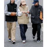 【HOOK】コーデュロイハイネック中綿ベスト | HOOK | 詳細画像6