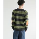 メンズ エルボーバッチ付きニット セーター | aimoha men | 詳細画像16