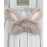 ベージュ | 眠たいうさちゃんヘアバンド【AW】 | aimoha