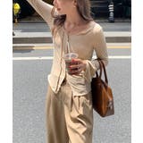 デザインフィットカットソートップス | aimoha  | 詳細画像3 