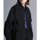 ブラック | aimoha neo MULTI POCKET SHIRT | aimoha men