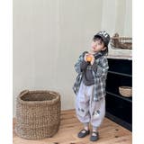 【aimoha-KIDS-】韓国子供服 可愛い猫ワッペンプリント裾絞りパンツ  | aimoha kids | 詳細画像7 