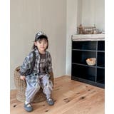 【aimoha-KIDS-】韓国子供服 可愛い猫ワッペンプリント裾絞りパンツ  | aimoha kids | 詳細画像10 