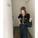 アウトリンキングカーディガン 韓国ファッション レディース | aimoha  | 詳細画像16 