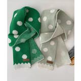 ドット模様ミニニットマフラー【AW】 | aimoha  | 詳細画像13 