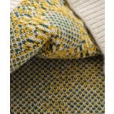 サガラ刺繍風ひまわり総柄ニット ストリート系 オラオラ系 | HOOK | 詳細画像3 