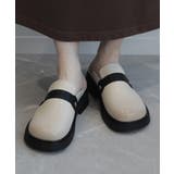 【shoes365】厚底スリッパ風レザーシューズ | aimoha | 詳細画像10