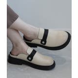 【shoes365】厚底スリッパ風レザーシューズ | aimoha | 詳細画像11