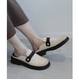 【shoes365】厚底スリッパ風レザーシューズ | aimoha | 詳細画像12