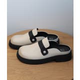 【shoes365】厚底スリッパ風レザーシューズ | aimoha | 詳細画像3