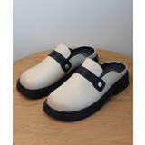 【shoes365】厚底スリッパ風レザーシューズ | aimoha | 詳細画像4