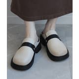 【shoes365】厚底スリッパ風レザーシューズ | aimoha | 詳細画像5