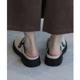 【shoes365】厚底スリッパ風レザーシューズ | aimoha | 詳細画像7