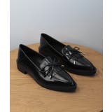 【shoes365】ポインテッド トゥ厚底キルトローファー パンプス | aimoha  | 詳細画像12 