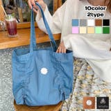 aimohaオリジナルマーガレット刺繍トートバッグ 韓国ファッション レディース | aimoha | 詳細画像1
