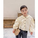 aimoha KIDS ドット柄パフスリーブ姫ブラウス | aimoha kids | 詳細画像8