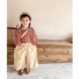 aimoha KIDS ギンガムチェックガーリーブラウス | aimoha kids | 詳細画像4 