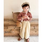 aimoha KIDS ギンガムチェックガーリーブラウス | aimoha kids | 詳細画像5 