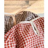 aimoha KIDS ギンガムチェックガーリーブラウス | aimoha kids | 詳細画像11 