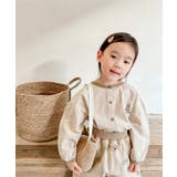 aimoha KIDS 配色パイピング前開きトップス | aimoha kids | 詳細画像10