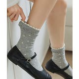 [2025 MOSOX NEW COLLECTION]ドットフリルソックス | aimoha  | 詳細画像4 