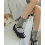 [2025 MOSOX NEW COLLECTION]ドットフリルソックス | aimoha  | 詳細画像1 