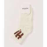 オフホワイト | [2025 MOSOX NEW COLLECTION]大文字スポーツソックス | aimoha 