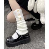 サイドボタンレッグウォーマー | aimoha | 詳細画像13