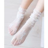 [2025 MOSOX NEW COLLECTION]花柄レースソックス | aimoha  | 詳細画像7 