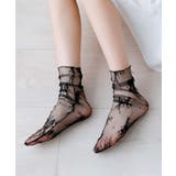 [2025 MOSOX NEW COLLECTION]花柄レースソックス | aimoha  | 詳細画像9 