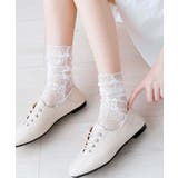 [2025 MOSOX NEW COLLECTION]花柄レースソックス | aimoha  | 詳細画像5 