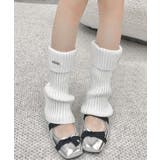 ホワイト | [2025 MOSOX NEW COLLECTION]リブレッグウォーマー | aimoha 