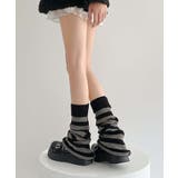 [2025 MOSOX NEW COLLECTION]ボーダーレッグウォーマー | aimoha  | 詳細画像11 