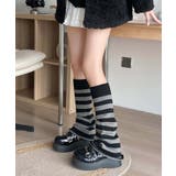 [2025 MOSOX NEW COLLECTION]ボーダーレッグウォーマー | aimoha  | 詳細画像16 