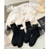 [2025 MOSOX NEW COLLECTION]シアーリボンソックス | aimoha  | 詳細画像3 