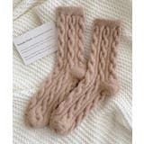 【MOSOX】ケーブル編み風レディースソックス | aimoha  | 詳細画像9 