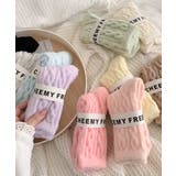 【MOSOX】ケーブル編み風レディースソックス | aimoha  | 詳細画像16 