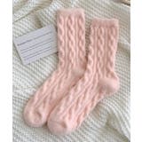 【MOSOX】ケーブル編み風レディースソックス | aimoha  | 詳細画像3 