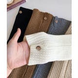 【MOSOX】木製ボタン付きレッグウォーマー | aimoha | 詳細画像10