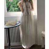 プリーツキャミソールワンピース ロングワンピース 韓国ファッション | aimoha | 詳細画像19