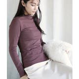 aimoha/フリル裏起毛裏ボアインナートップス ハイネック【AW】 | aimoha  | 詳細画像37 