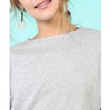 オーバーシルエットスリット半袖Tシャツ レディース 半袖 | aimoha  | 詳細画像9 