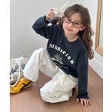 【aimoha-KIDS-】カレッジロゴロンT | aimoha kids | 詳細画像10