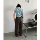 【aimoha-KIDS-】キッズ ワイドスウェットパンツ | aimoha kids | 詳細画像10