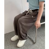 【aimoha-KIDS-】キッズ ワイドスウェットパンツ | aimoha kids | 詳細画像11