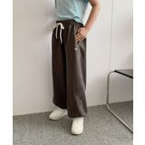 【aimoha-KIDS-】キッズ ワイドスウェットパンツ | aimoha kids | 詳細画像12