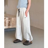 【aimoha-KIDS-】キッズ ワイドスウェットパンツ | aimoha kids | 詳細画像22