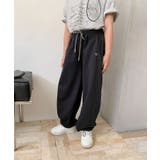 【aimoha-KIDS-】キッズ ワイドスウェットパンツ | aimoha kids | 詳細画像4