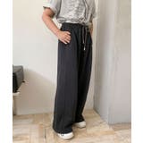 【aimoha-KIDS-】キッズ ワイドスウェットパンツ | aimoha kids | 詳細画像5