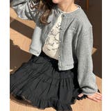 【aimoha-KIDS-】キッズ リブ編み刺繍カーディガン | aimoha kids | 詳細画像22